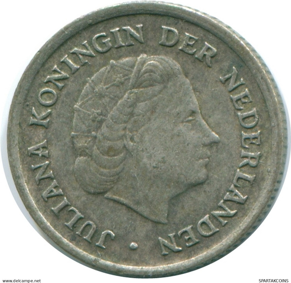 1/10 GULDEN 1970 ANTILLAS NEERLANDESAS PLATA Colonial Moneda #NL13049.3.E.A - Nederlandse Antillen