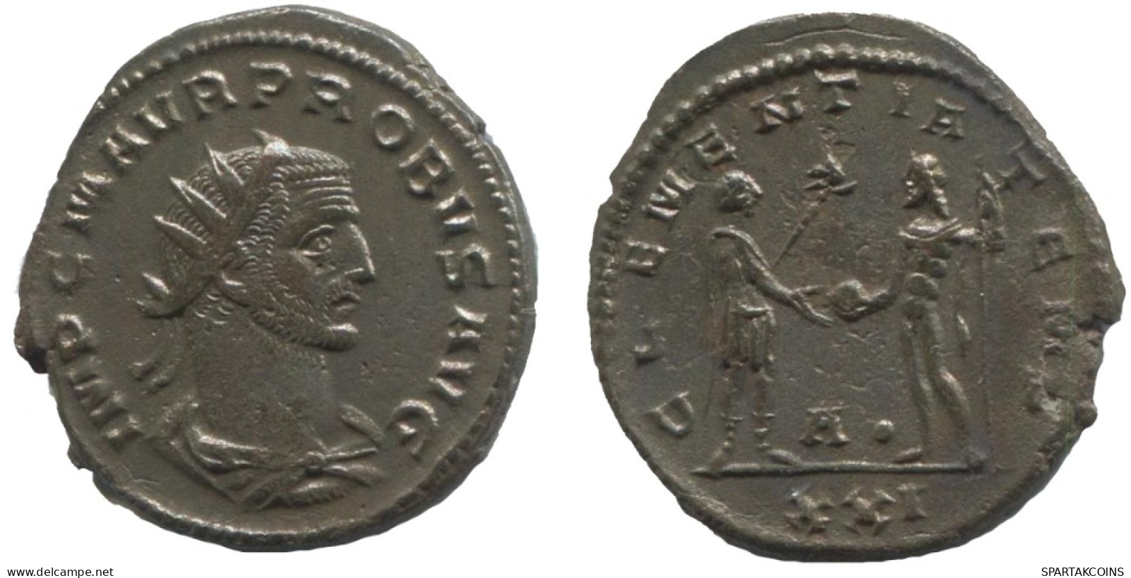 PROBUS ANTONINIANUS Antioch (A / XXI) AD 281 CLEMENTIA TEMP #ANT1931.48.D.A - The Military Crisis (235 AD Tot 284 AD)