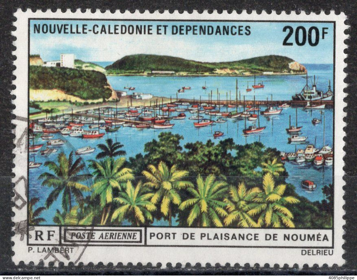 Nvelle CALEDONIE Timbre-Poste Aérienne N°124 Oblitéré TB Cote : 11€00 - Used Stamps