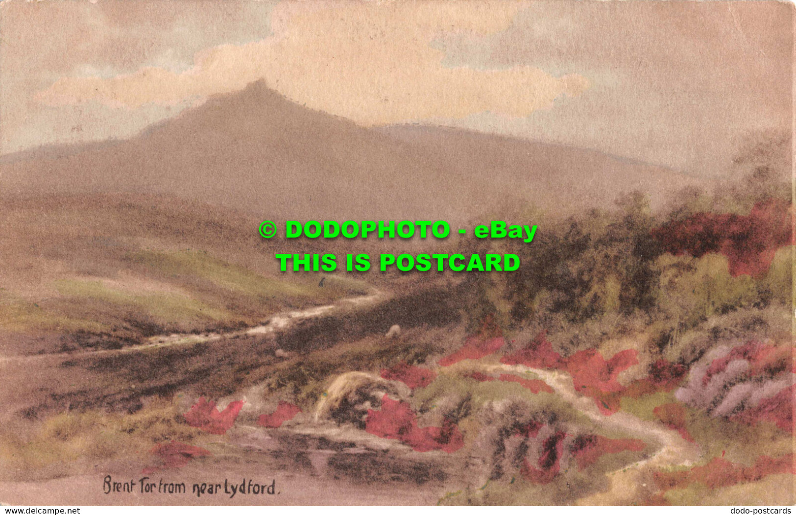 R549142 Brent Tor From Near Lydford. F. Frith - World