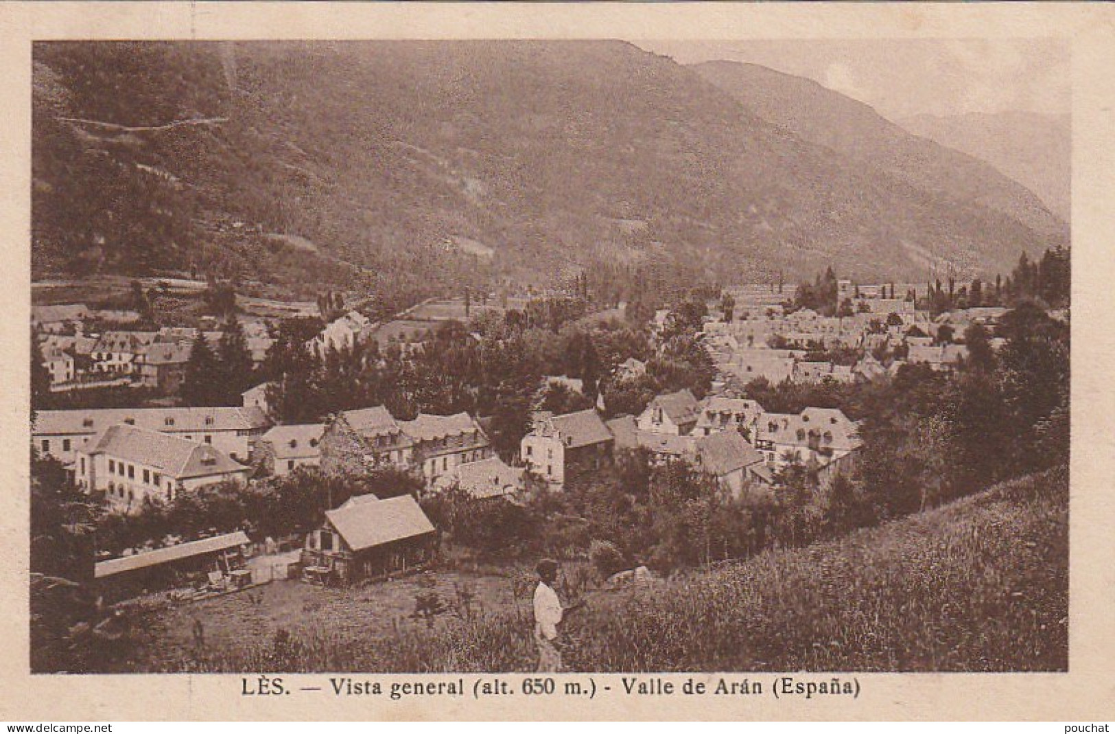 NE 23 - LES - VALLE DE ARAN -  VISTA GENERAL - VUE GENERALE  - 2  SCANS - Other & Unclassified