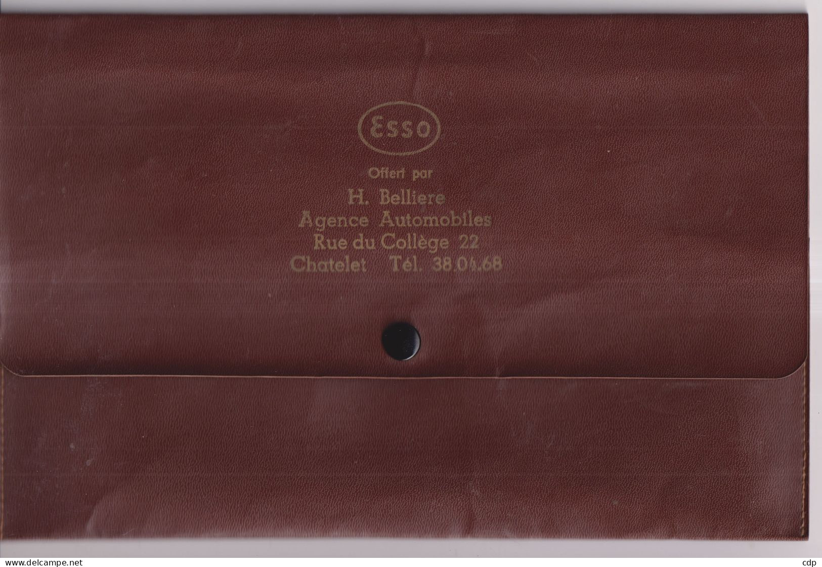 CHATELET  Pochette Documents Voitures 1950   ESSO - Other & Unclassified