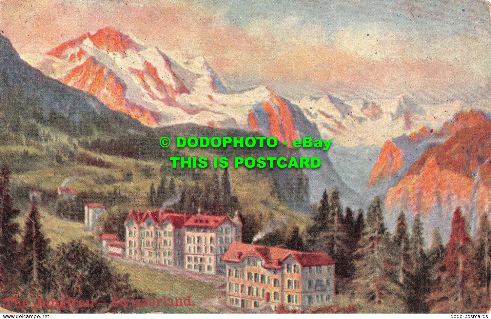 R548821 Swizzerland. The Jungfrau. S. Hildesheimer. Series No. 5333 - World