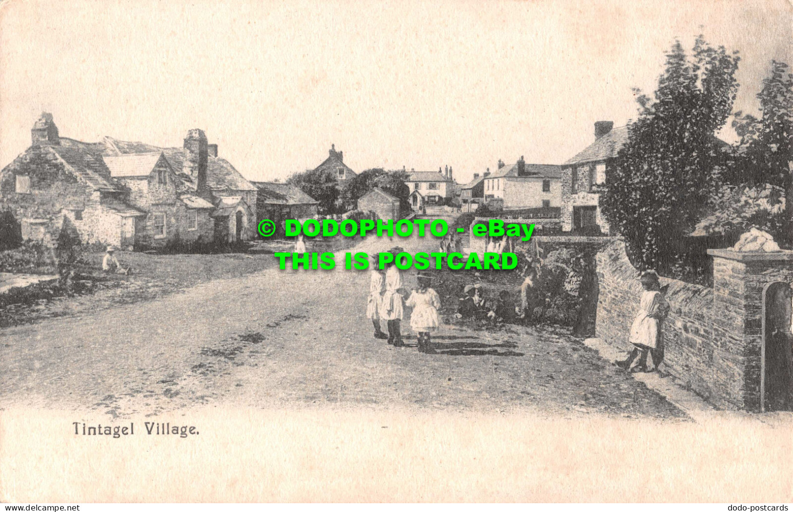 R549492 Tintagel Village. Frith Series - World