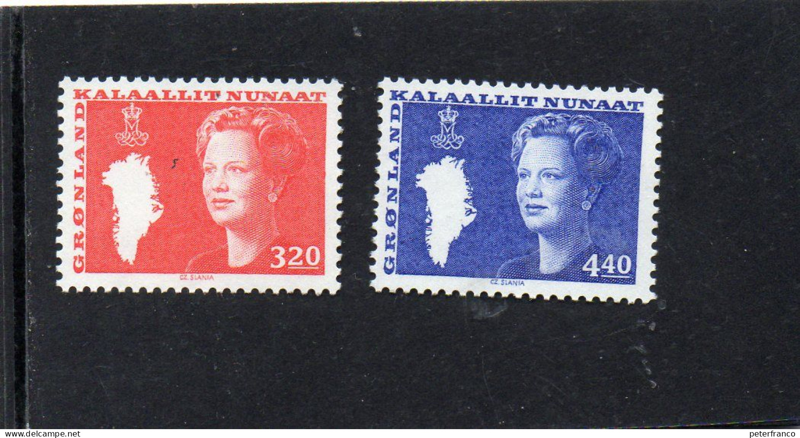 1989 Groenlandia - Queen Margrethe II - Nuevos