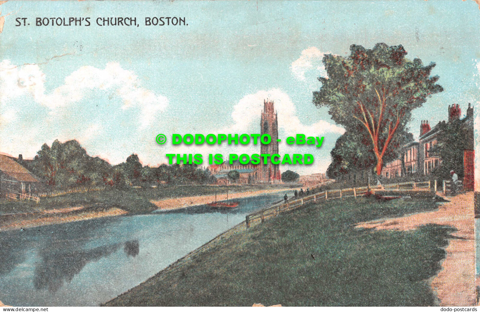 R548824 Boston. St. Botolph Church. 1907 - World