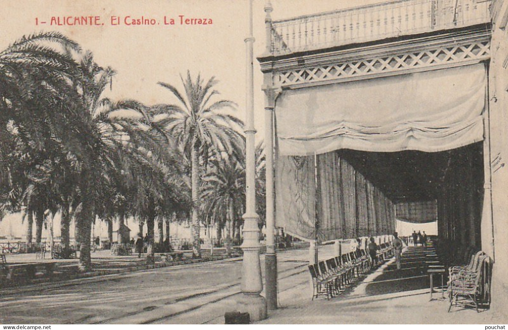 NE 25 - ALICANTE - EL CASINO - LA TERRAZA  - 2 SCANS - Alicante