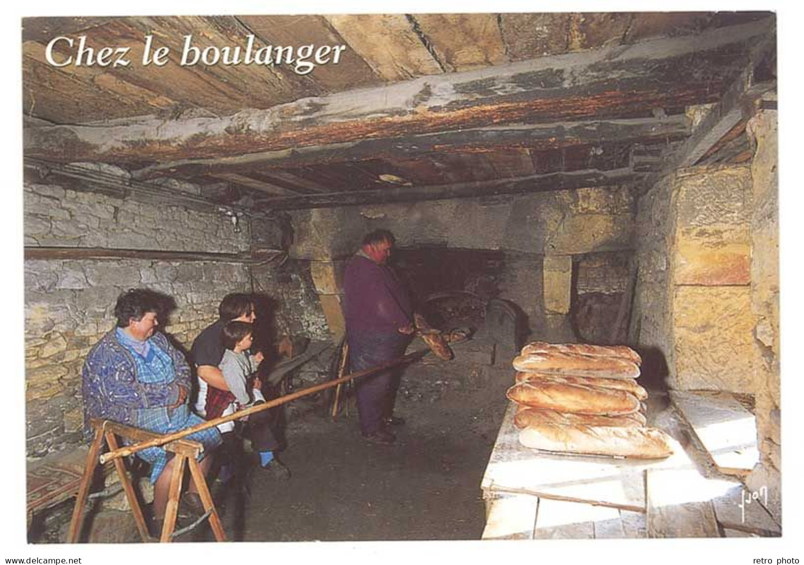 Cpsm " Chez Le Boulanger ", Four à Pain  ( ME ) - Autres & Non Classés