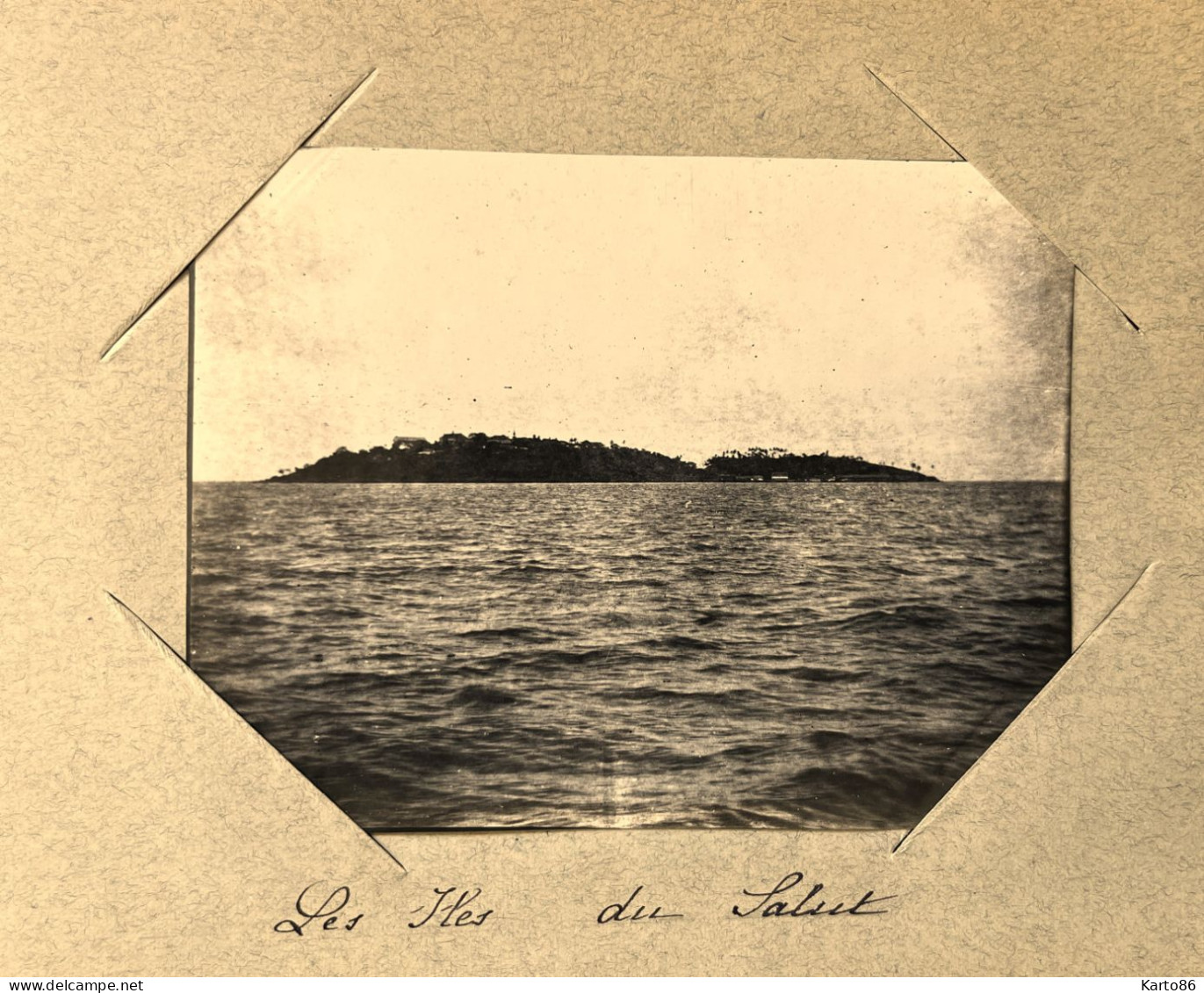 Les Iles Du Salut , Guyane * RARE Photo Circa 1890/1910 10x8cm - Other & Unclassified