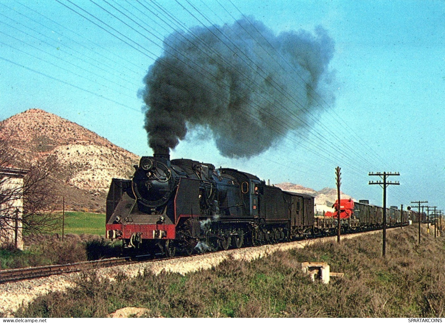 ZUG Schienenverkehr Eisenbahnen Vintage Ansichtskarte Postkarte CPSM #PAA779.A - Treinen