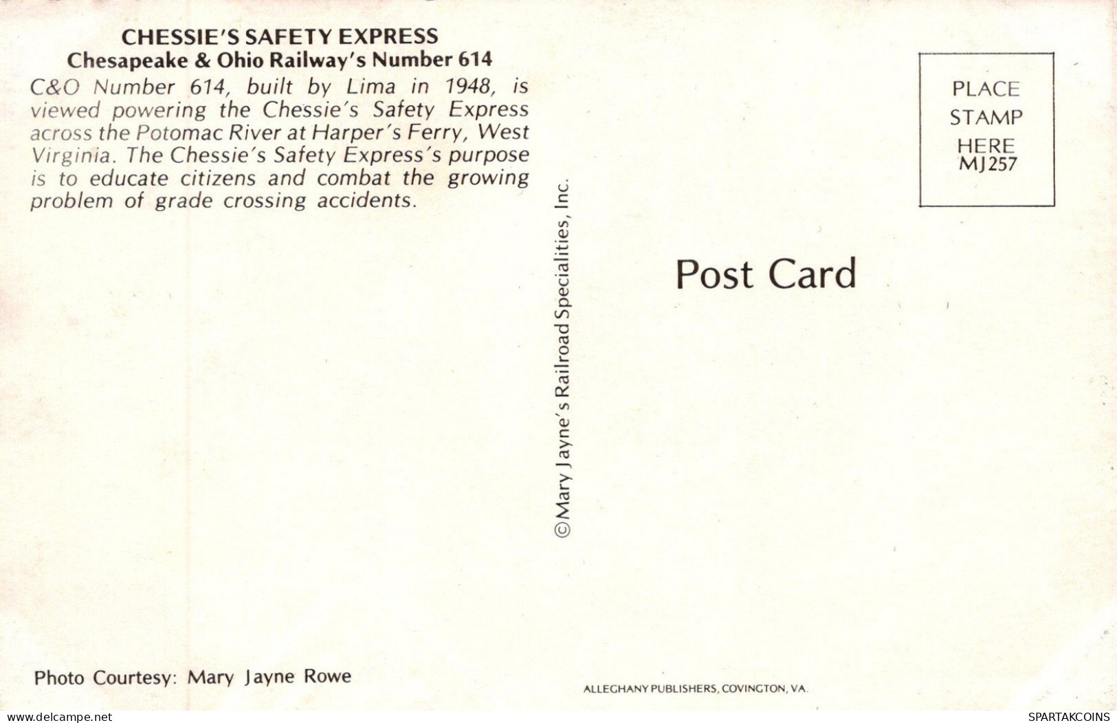 TREN TRANSPORTE Ferroviario Vintage Tarjeta Postal CPSMF #PAA523.A - Treinen