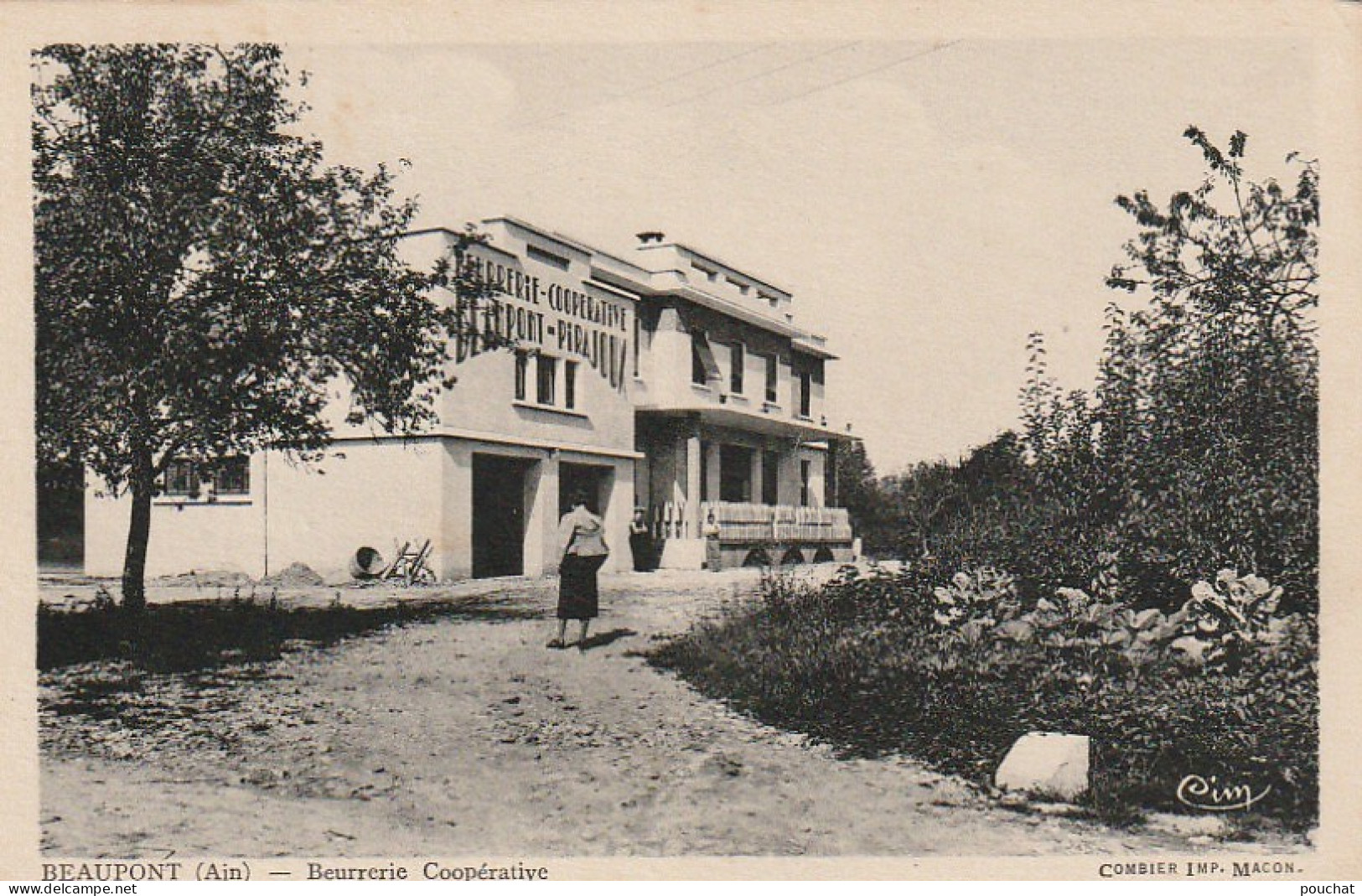 OP 1- (01) BEAUPONT - BEURRERIE COOPERATIVE - 2 SCANS  - Non Classés