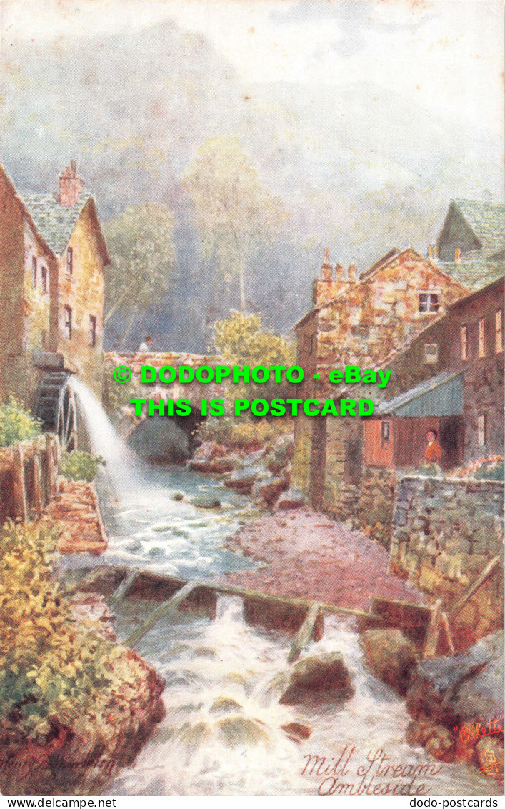 R549705 Ambleside. Mill Stream. Picturesque English Lakes. Tuck. Oilette. 7287 - World