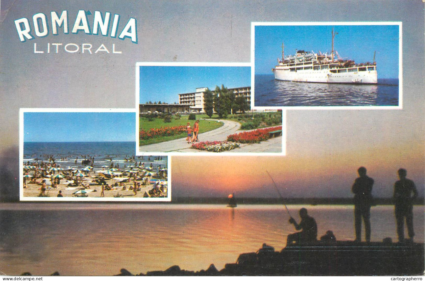 Navigation Sailing Vessels & Boats Themed Postcard Romania Pleasure Cruise - Sailing Vessels