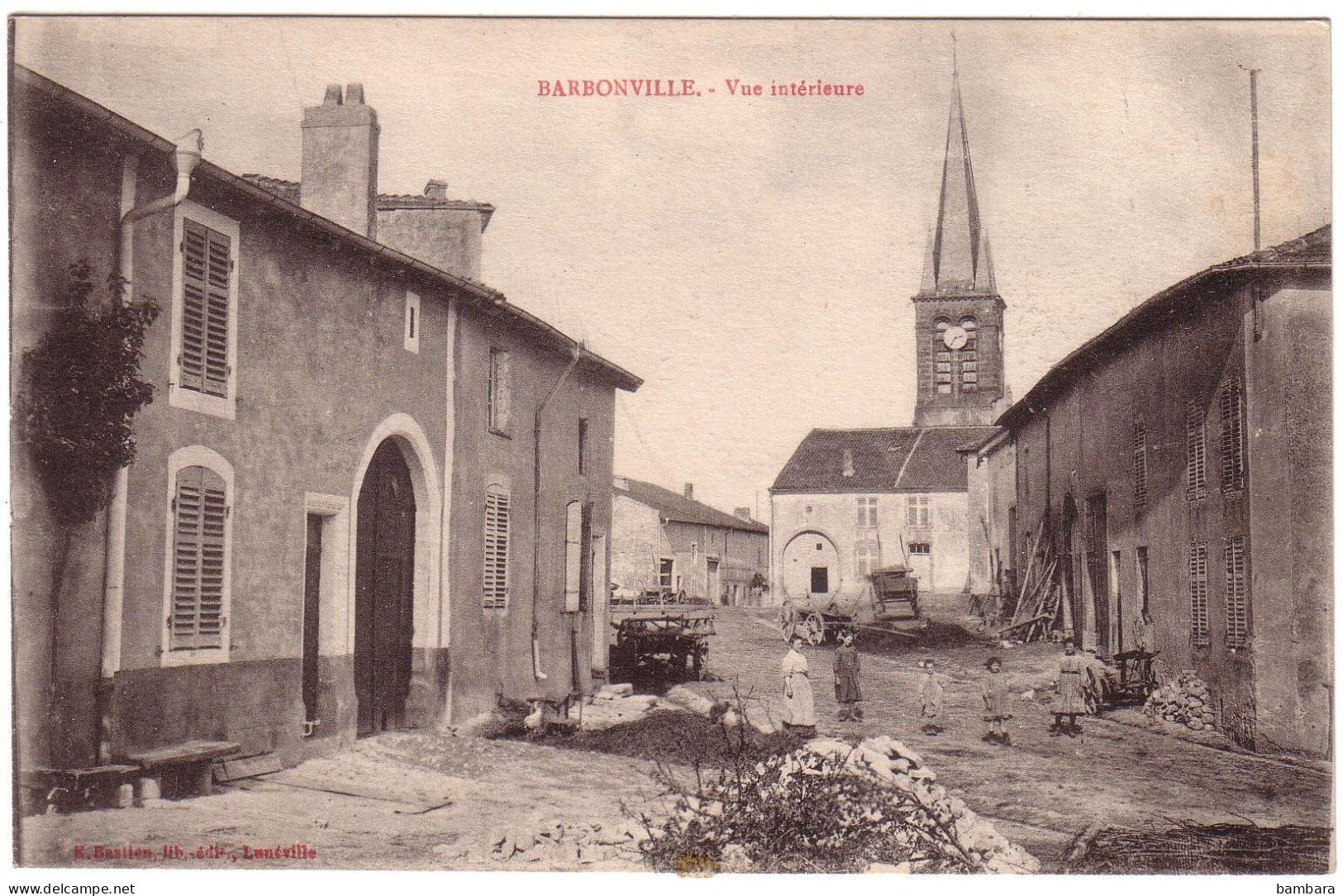 BARBONVILLE - Vue Intérieure. - Autres & Non Classés