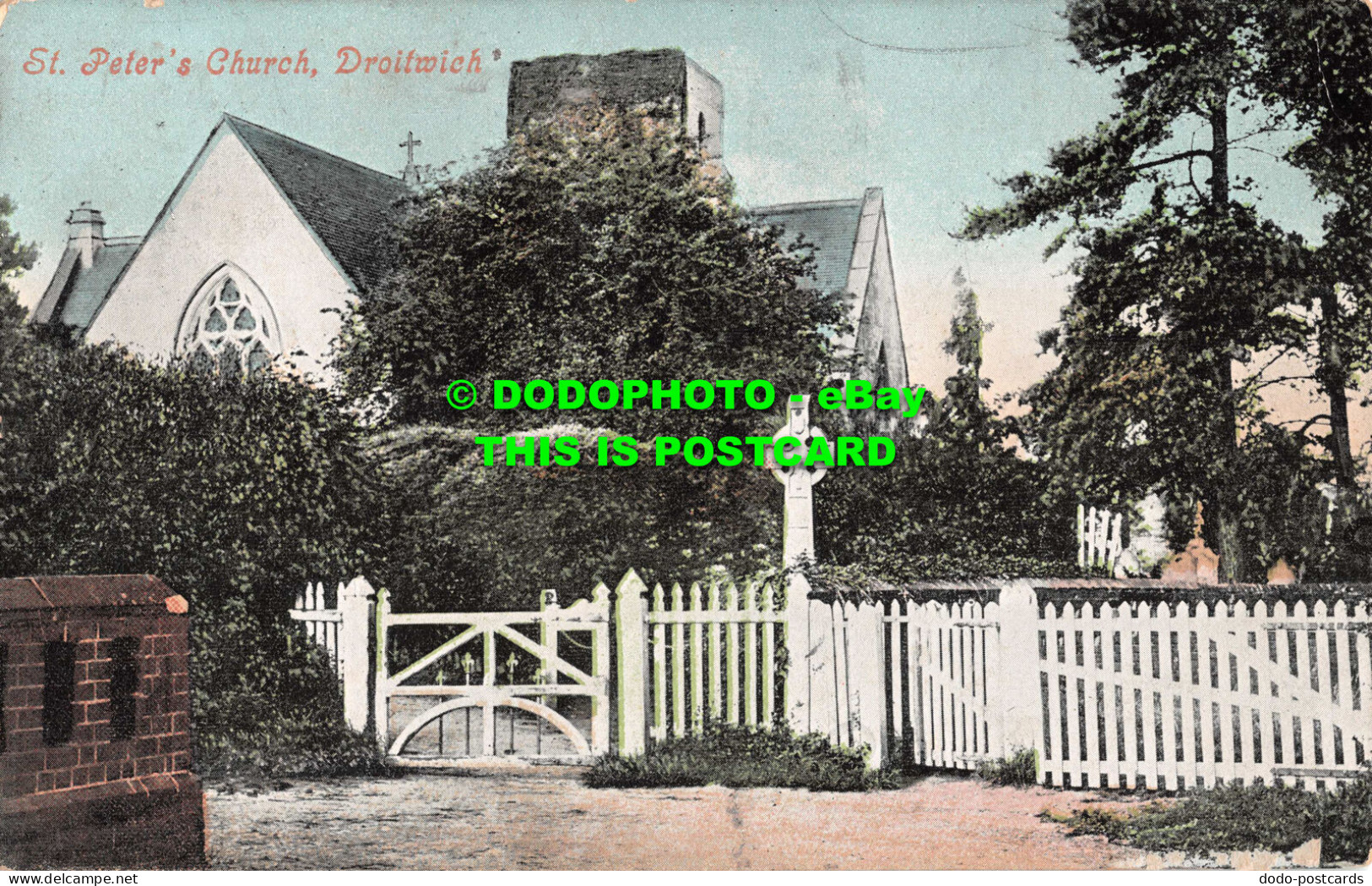 R549158 Droitwich. St. Peter Church. Valentine Series. 1906 - World