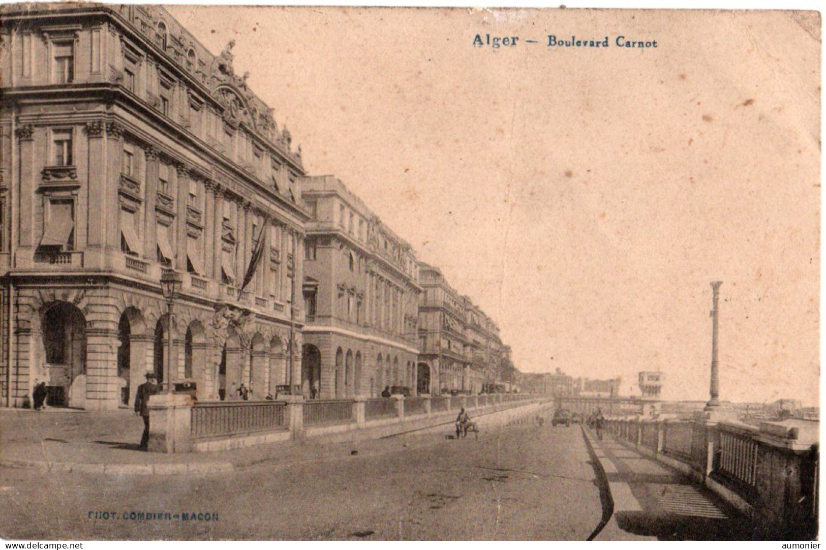 ALGER ( Algérie ) - Boulevard Carnot - Algerien