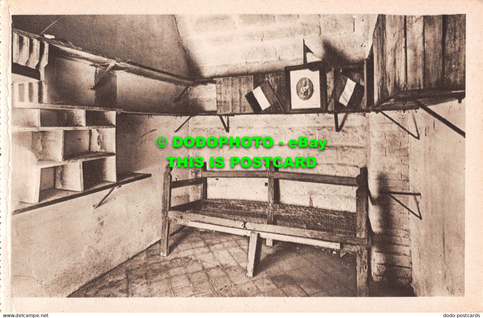 R548837 Fort Of Vaux. Commandos Post Room Of Commander Raynal. Verdun - World