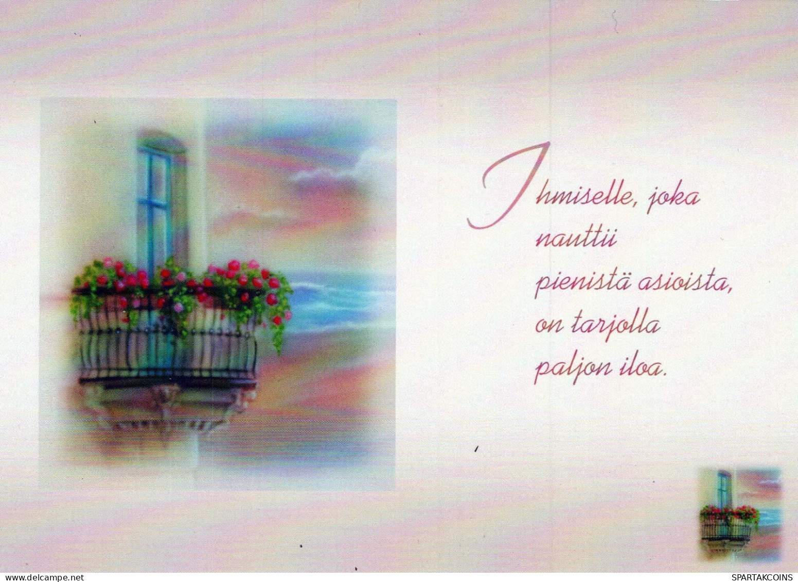 FIORI Vintage Cartolina CPSM #PAR840.A - Flowers