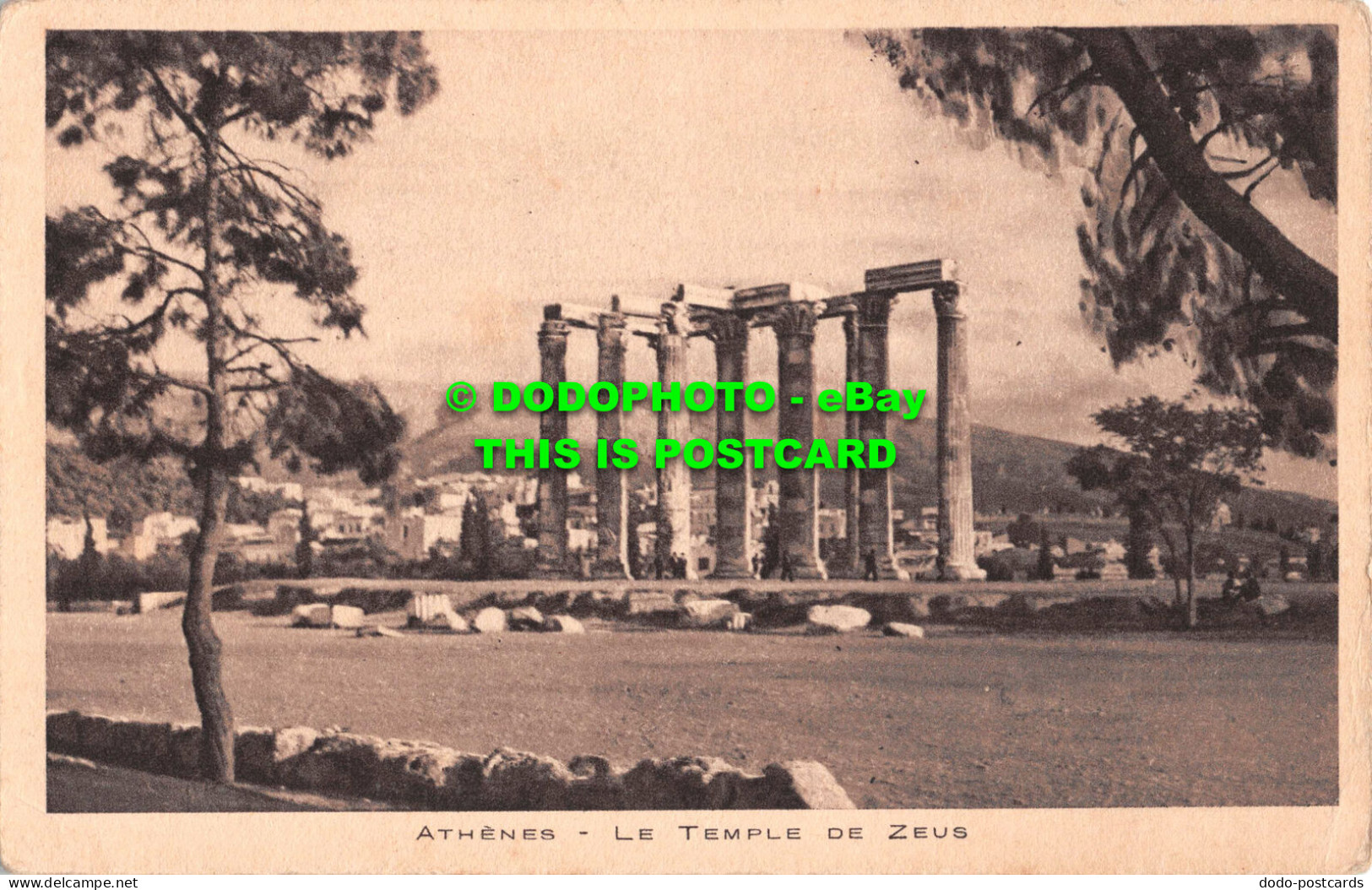 R548839 Athenes. Le Temple De Zeus - World