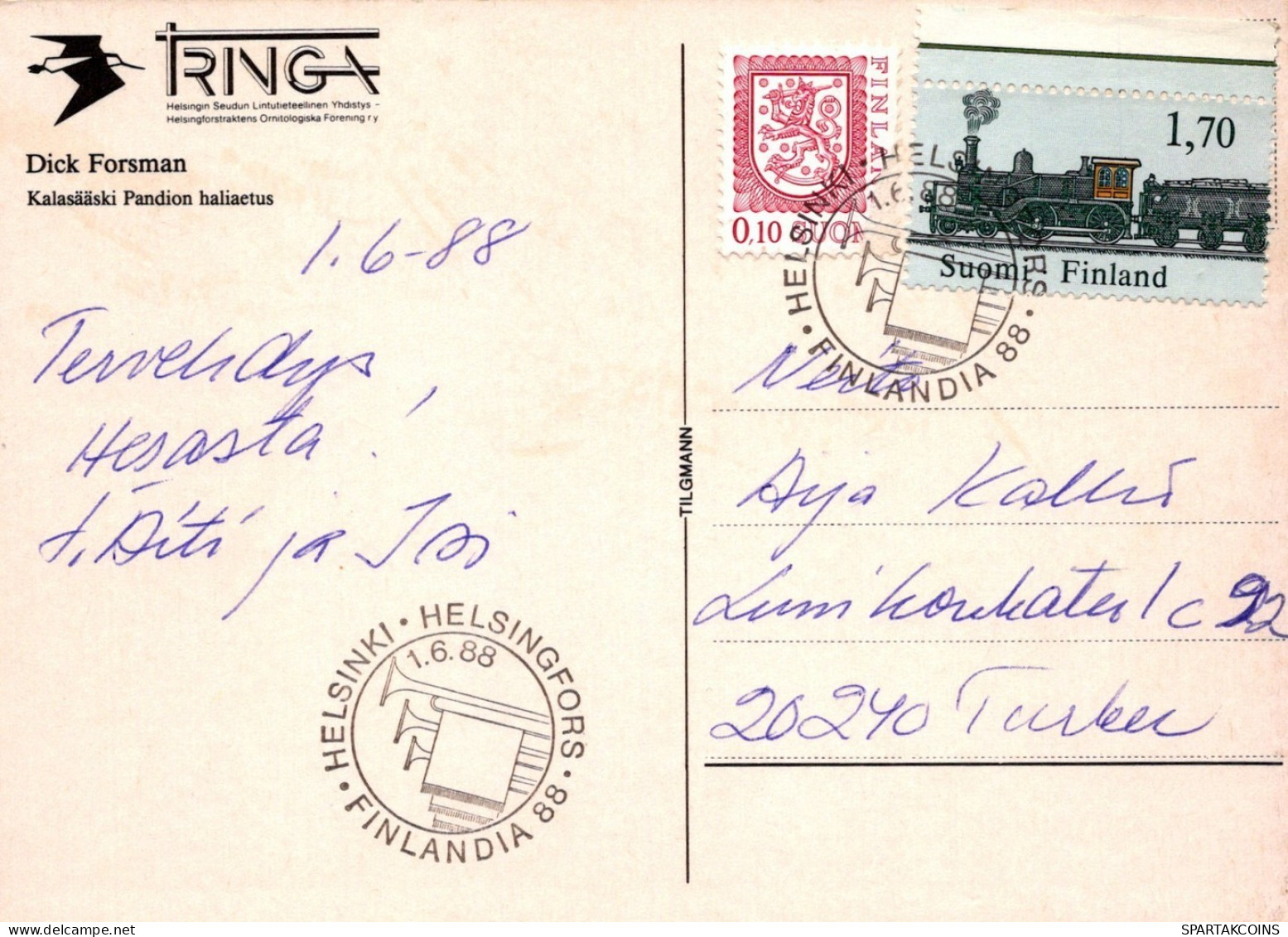 VOGEL Tier Vintage Ansichtskarte Postkarte CPSM #PAN306.A - Uccelli