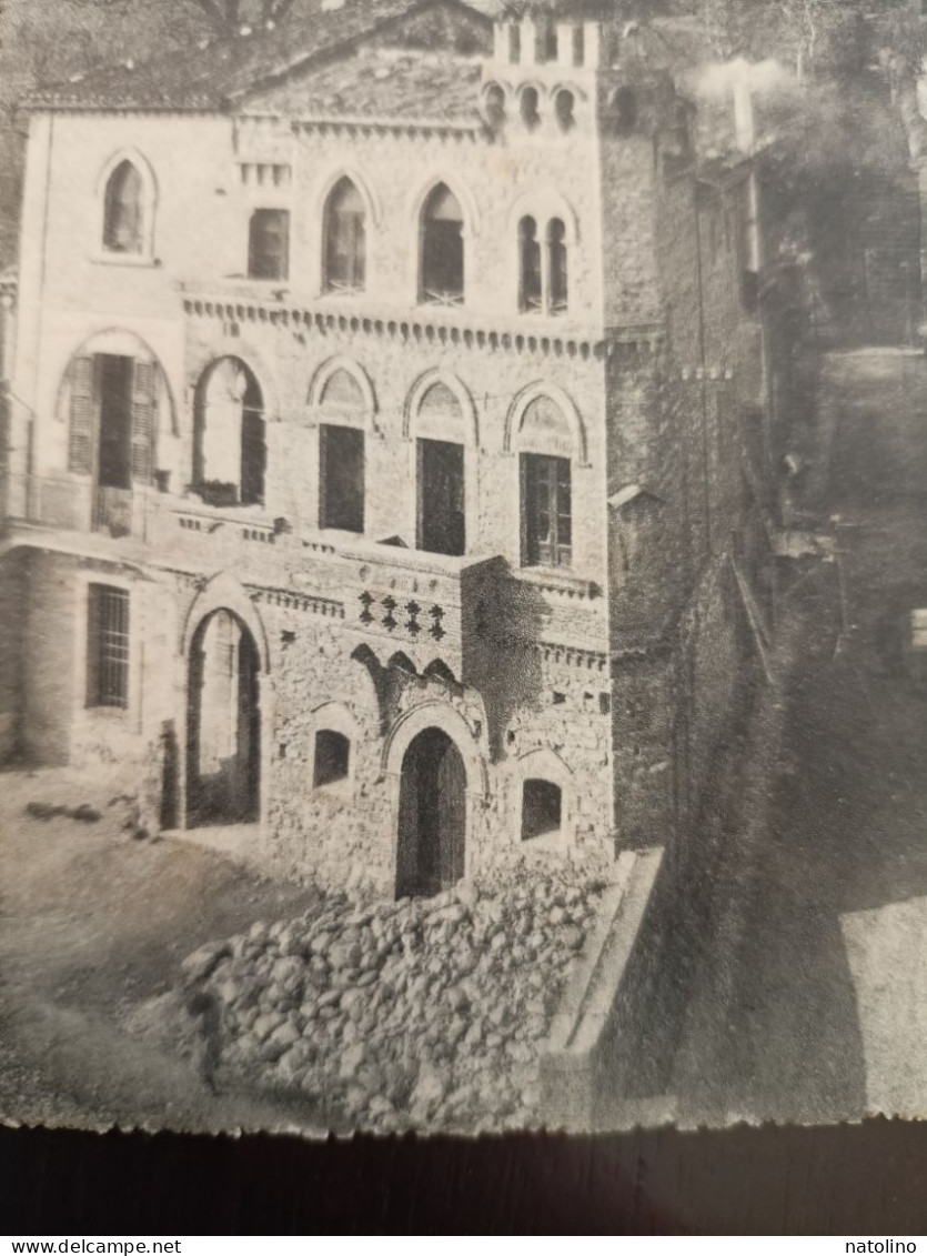 Fp VG 1918 Teramo Castello Medievale Operai A Lavoro Cantiere Animata - Teramo