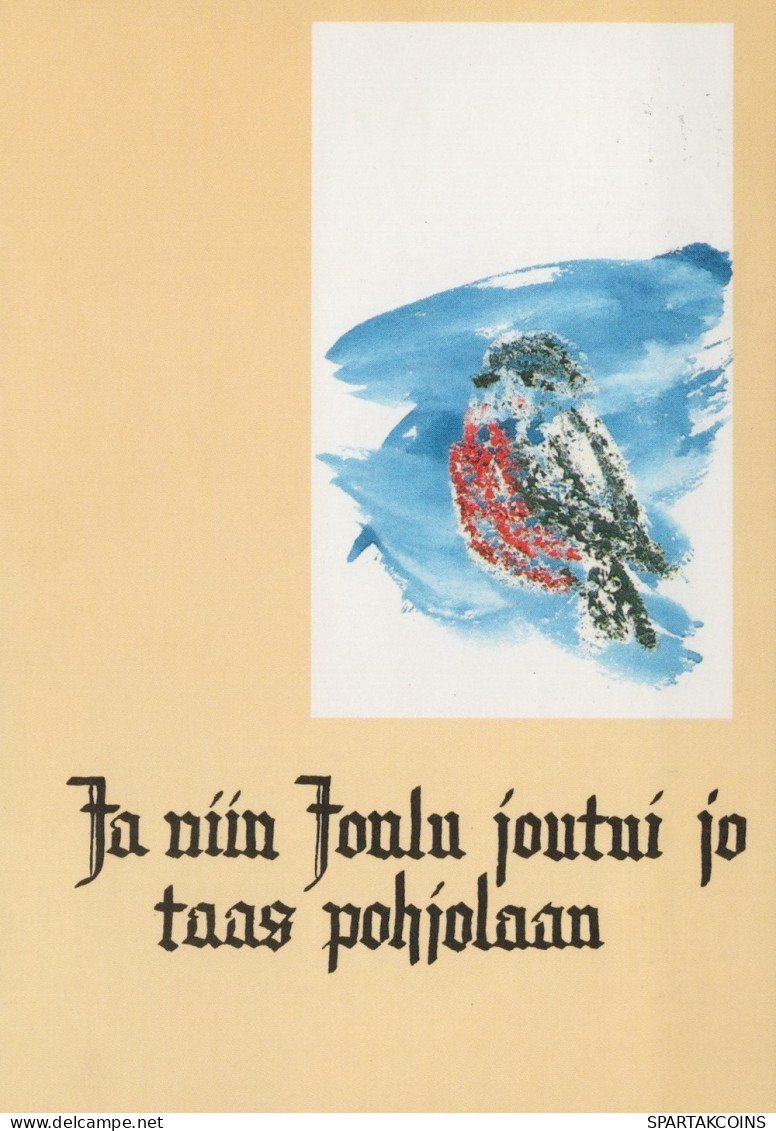 UCCELLO Animale Vintage Cartolina CPSM #PAN049.A - Birds