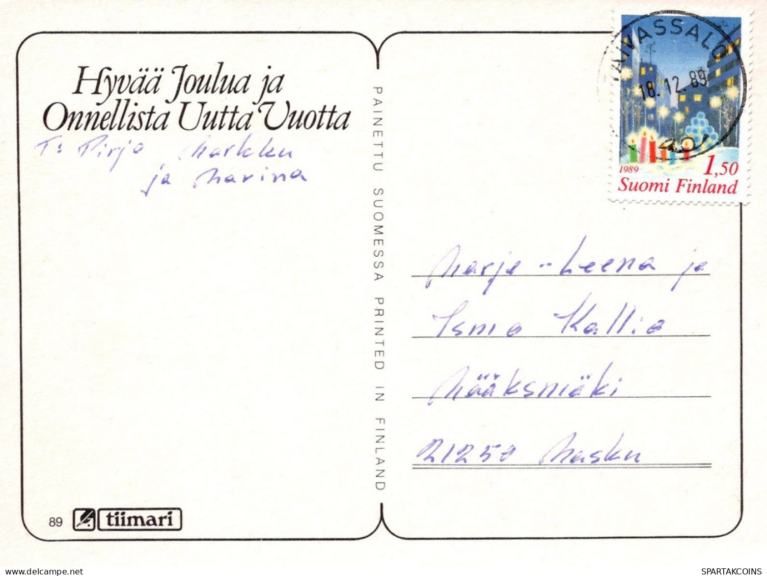 OISEAU Animaux Vintage Carte Postale CPSM #PAM824.A - Oiseaux
