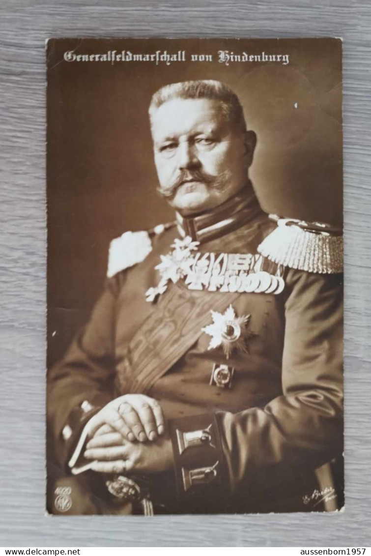 Generalfeldmarschall Von Hindenburg - Personen