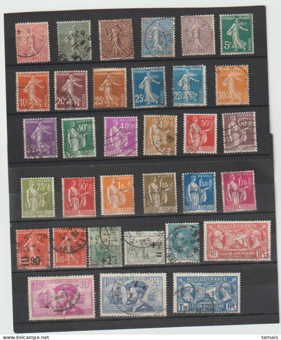 Lot De 33 Timbres Oblitérés  (lot 344b) - Collections