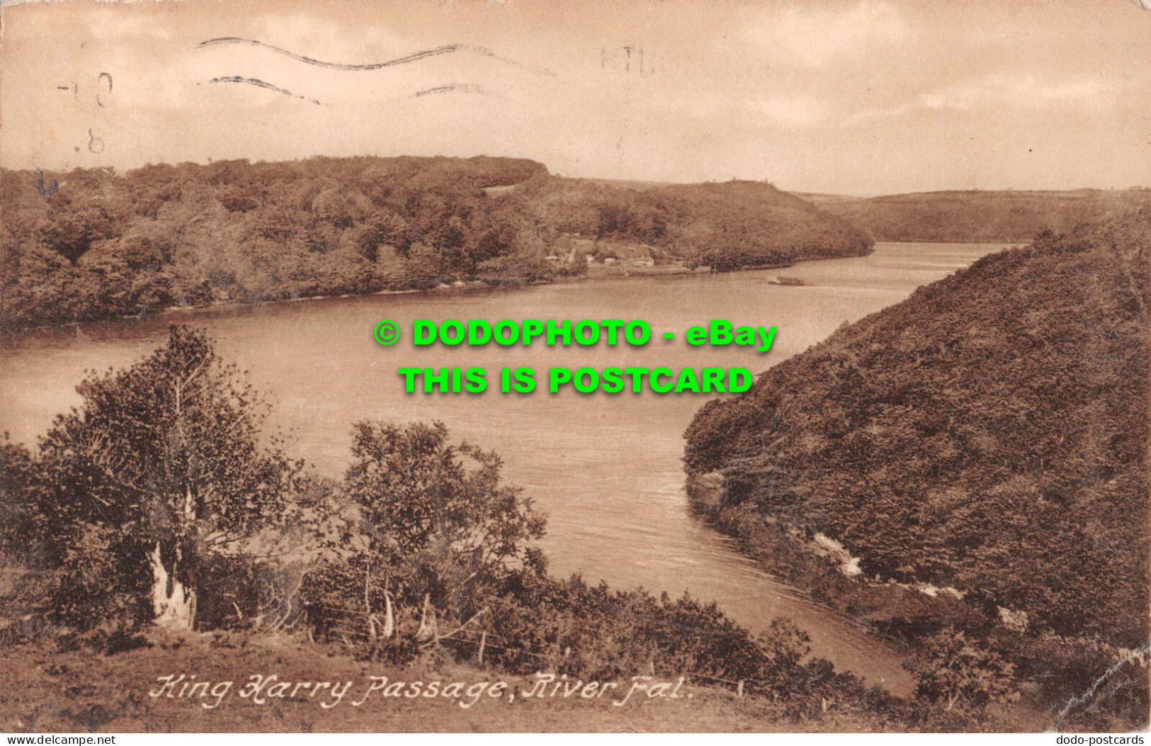 R549165 King Harry Passage. River Fal. F. Frith. No. 37070 - World