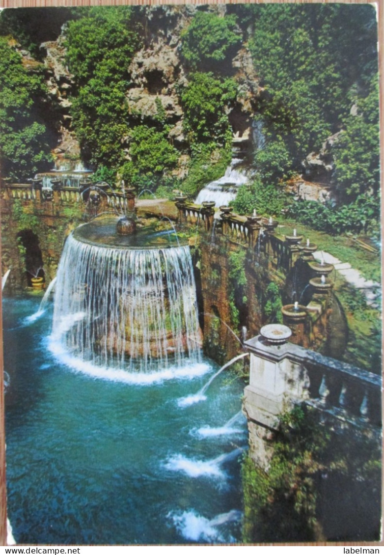 ITALIA ITALY TIVOLI VILLA DEL ESTE FONTANA DEL OVATO POSTCARD CARTE POSTALE ANSICHTSKARTE CARTOLINA POSTKARTE CARD - Palermo