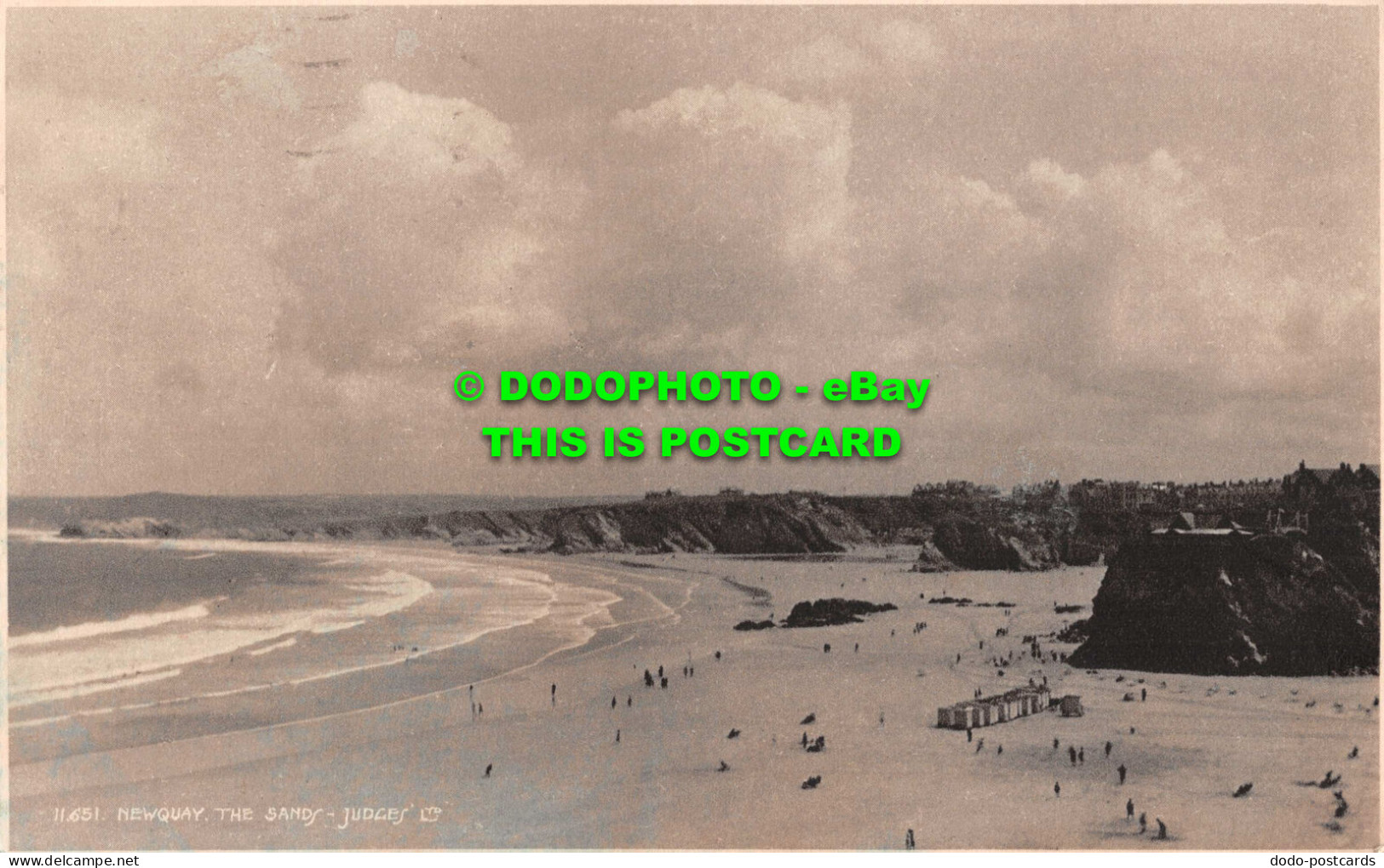 R549171 Newquay. The Sands. Judges. 11651 - World