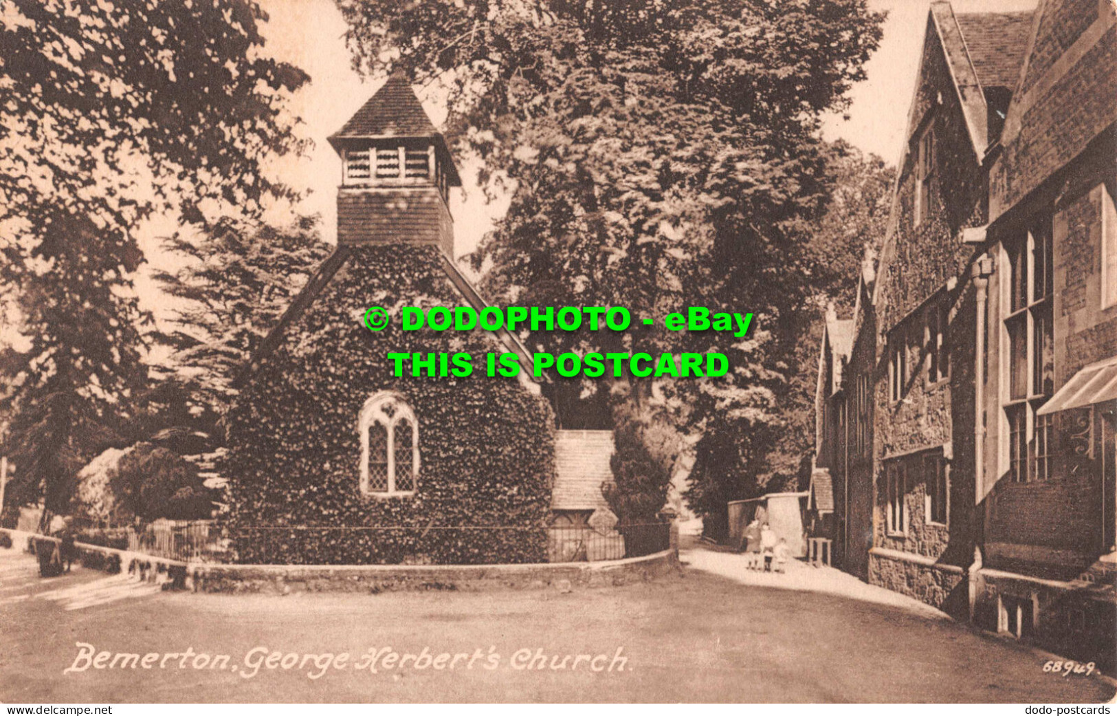 R549173 Bemerton. George Herbert Church. F. Frith. No. 68949 - World