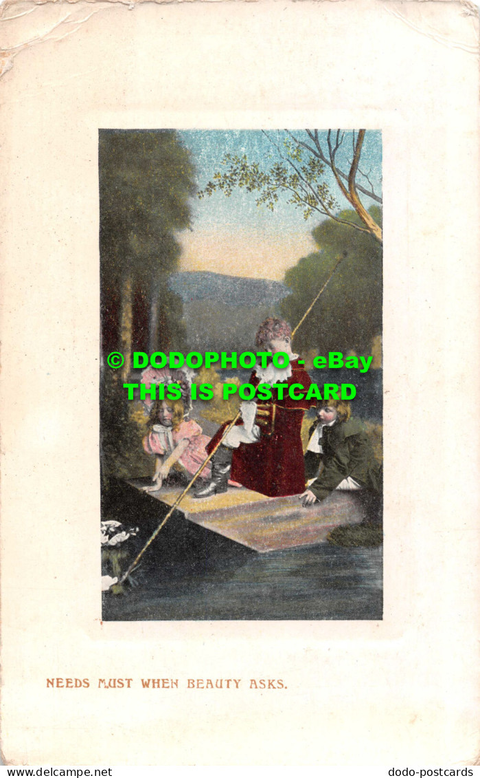 R549725 Needs Must When Beauty Asks. Wildt And Kray. No. 1257. 1908 - World