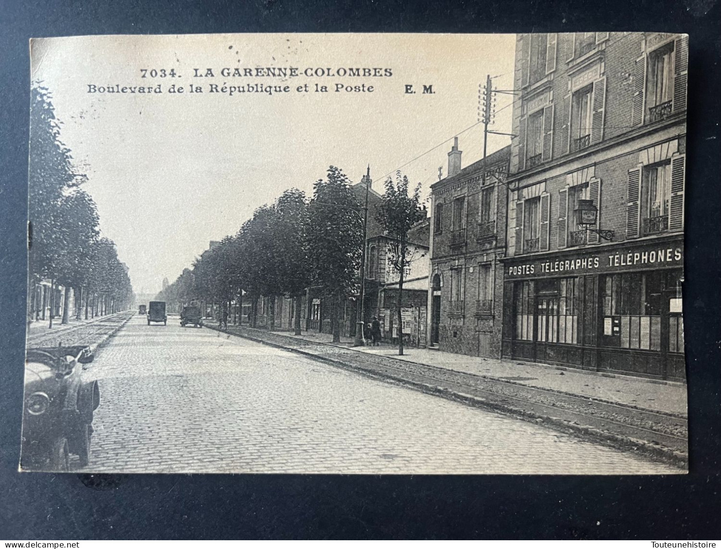 CPA  Carte Postale La Garenne Colombes Poste Télégraphe  Téléphone République Voyagée Paris  ( Ref D18 ) - La Garenne Colombes