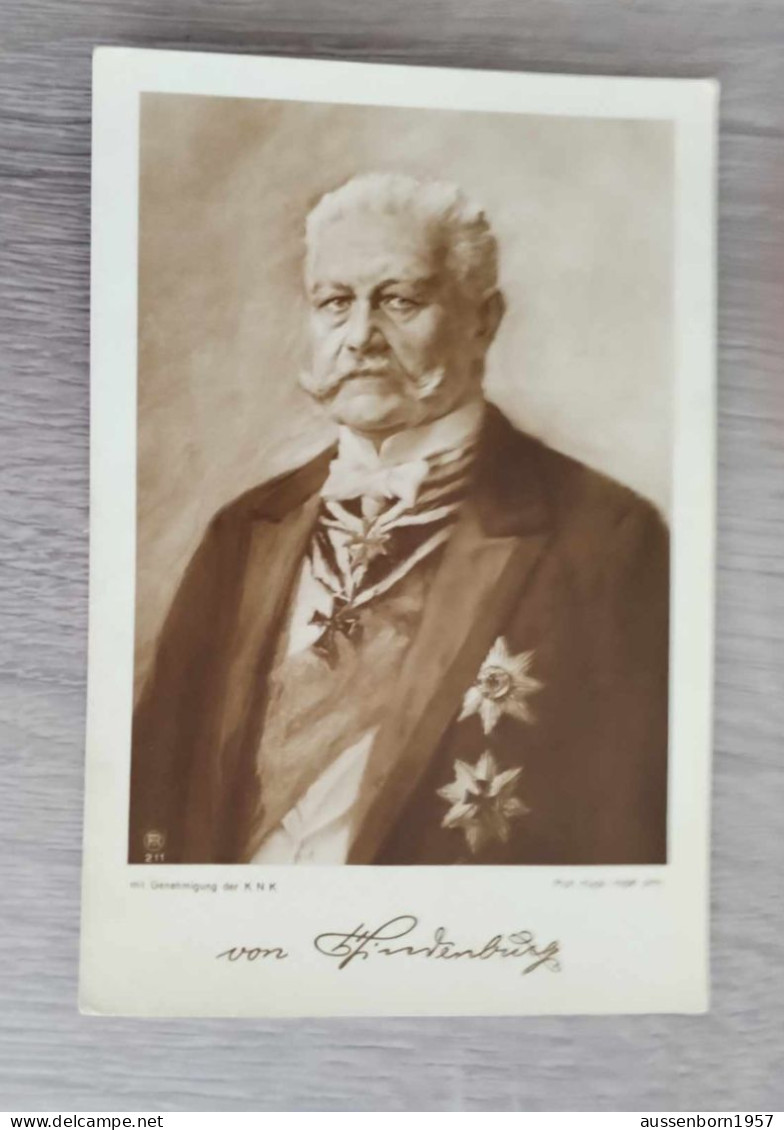 Paul Von Hindenburg : 1930 - Persönlichkeiten