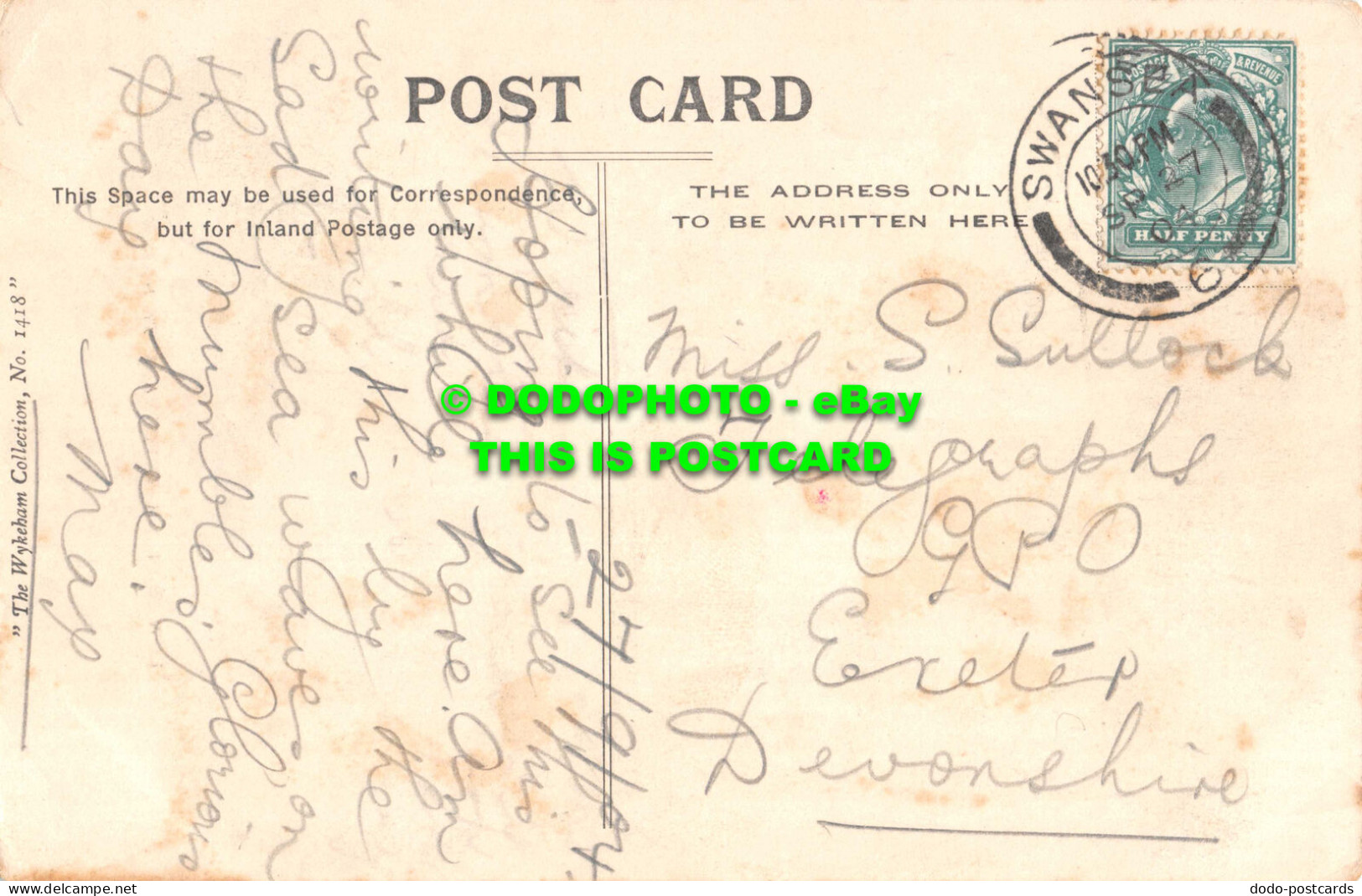 R549730 Lower Cilphepste. Vale Of Neath. The Wyndham Collection. No. 1418. 1904 - World