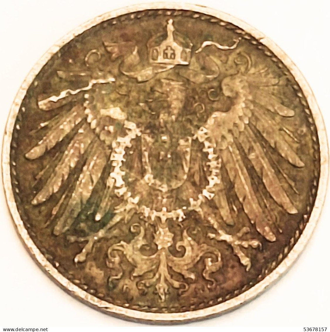 Germany Empire - 10 Pfennig 1914 F, KM# 12 (#4422) - Otros – Europa