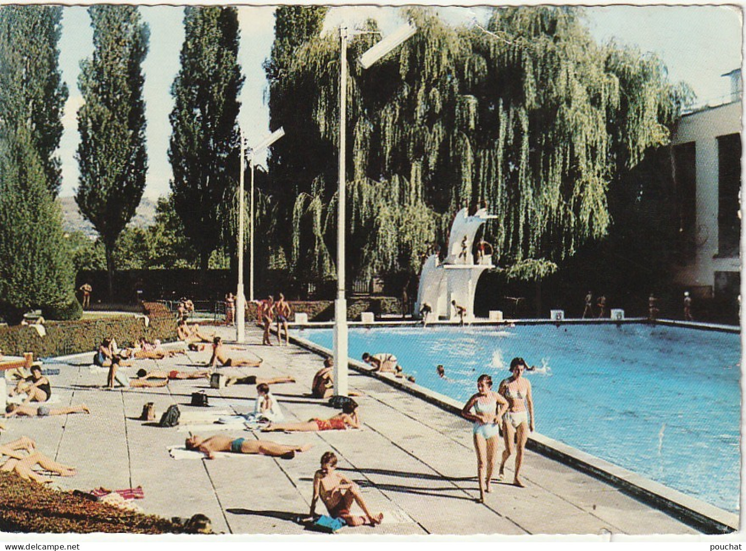 OP 5-(03) BELLERIVE SUR ALLIER - PISCINE PLEIN AIR - CARTE COULEURS - 2 SCANS - Autres & Non Classés