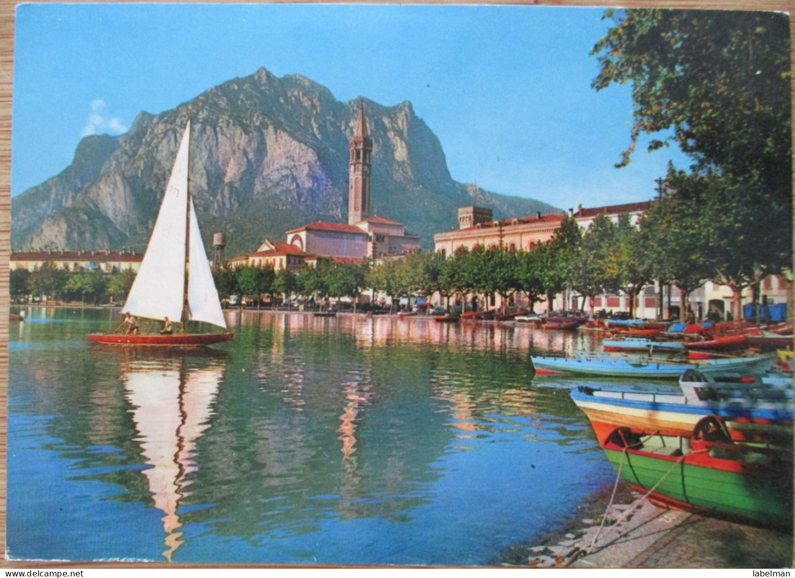 ITALIA ITALY LECCO PANORAMA DEL LAGO POSTCARD CARTE POSTALE ANSICHTSKARTE CARTOLINA POSTKARTE CARD - Palermo