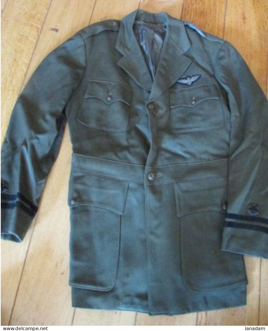 WW2 US Navy Pilot Tunic  1943 Dated NAMED - 1939-45