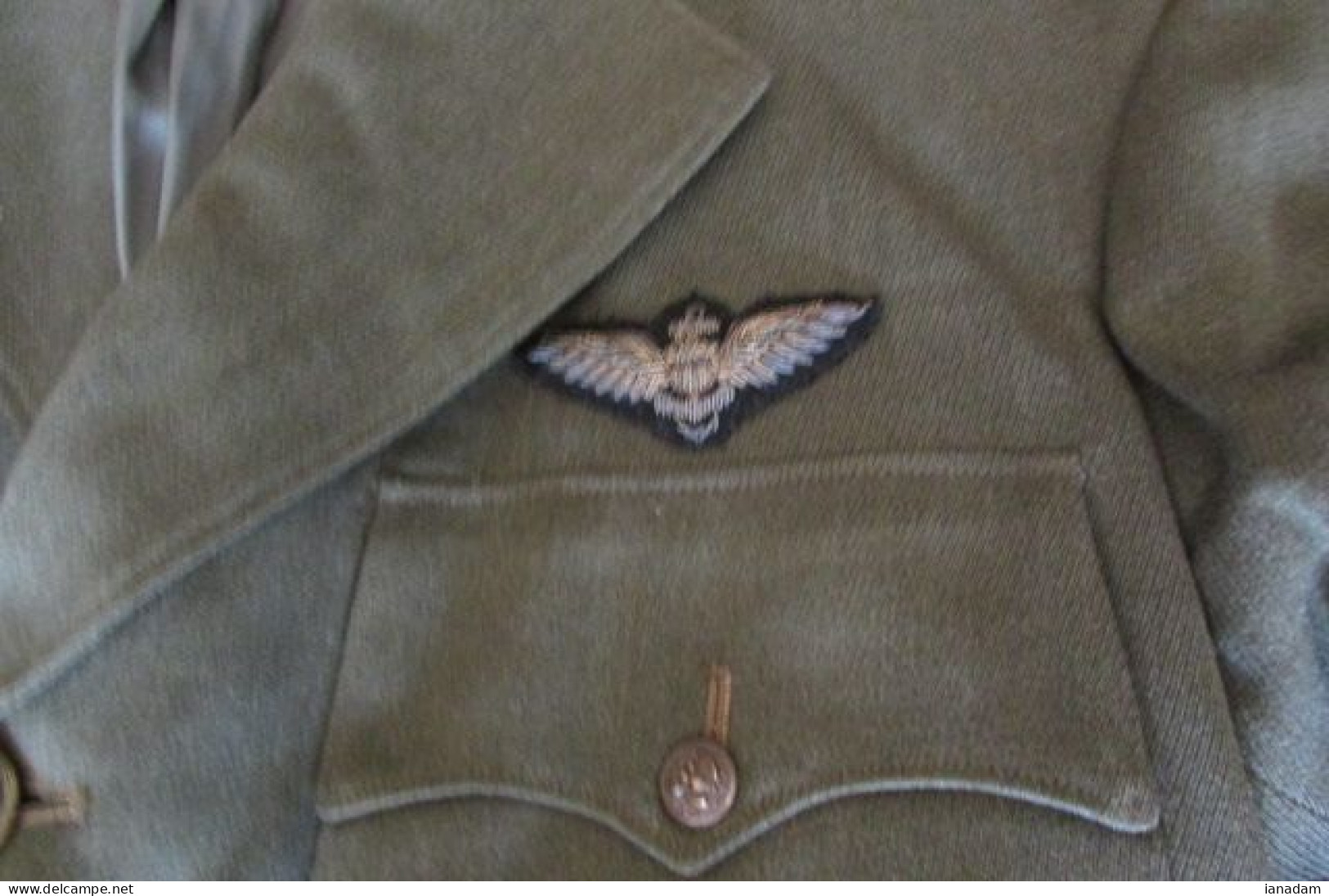 WW2 US Navy Pilot Tunic  1943 Dated NAMED - 1939-45