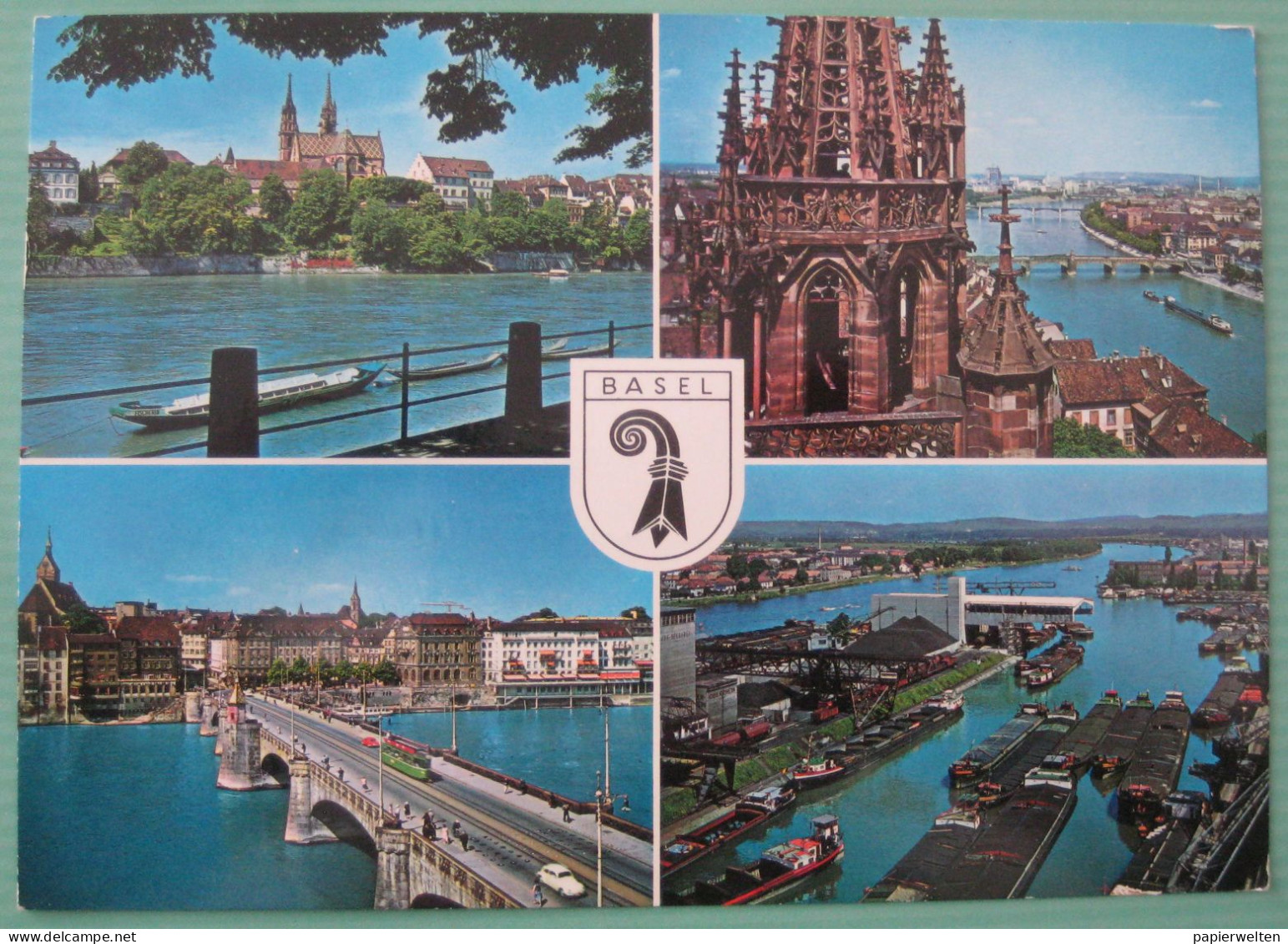 Basel - Mehrbildkarte - Basilea