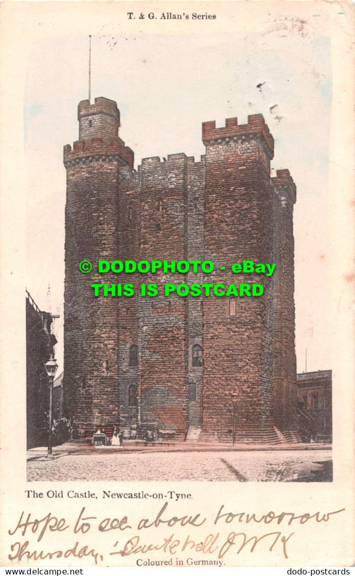 R549735 Newcastle On Tyne. The Old Castle. T. And G. Allan Series. 1904 - World