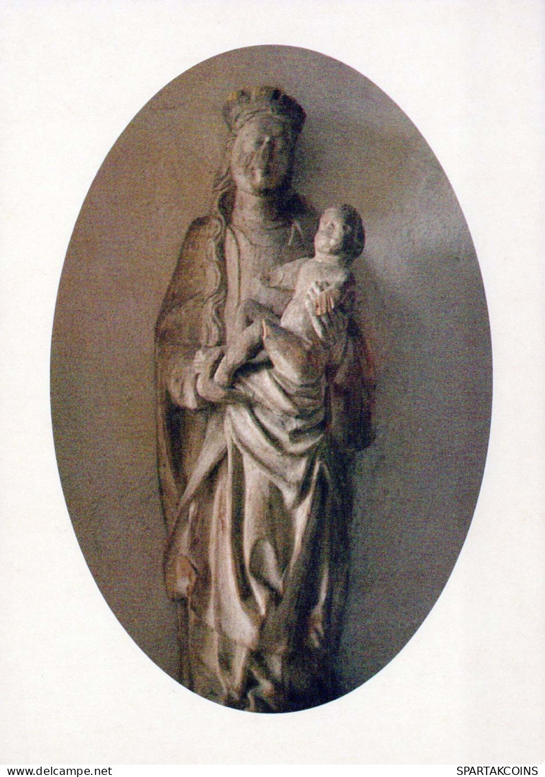 Vergine Maria Madonna Gesù Bambino Religione Vintage Cartolina CPSM #PBQ260.A - Vierge Marie & Madones