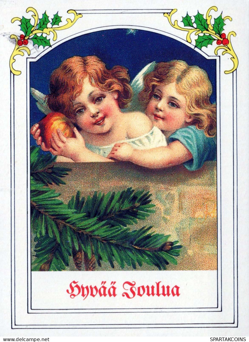 ENGEL Weihnachten Vintage Ansichtskarte Postkarte CPSM #PBP356.A - Anges