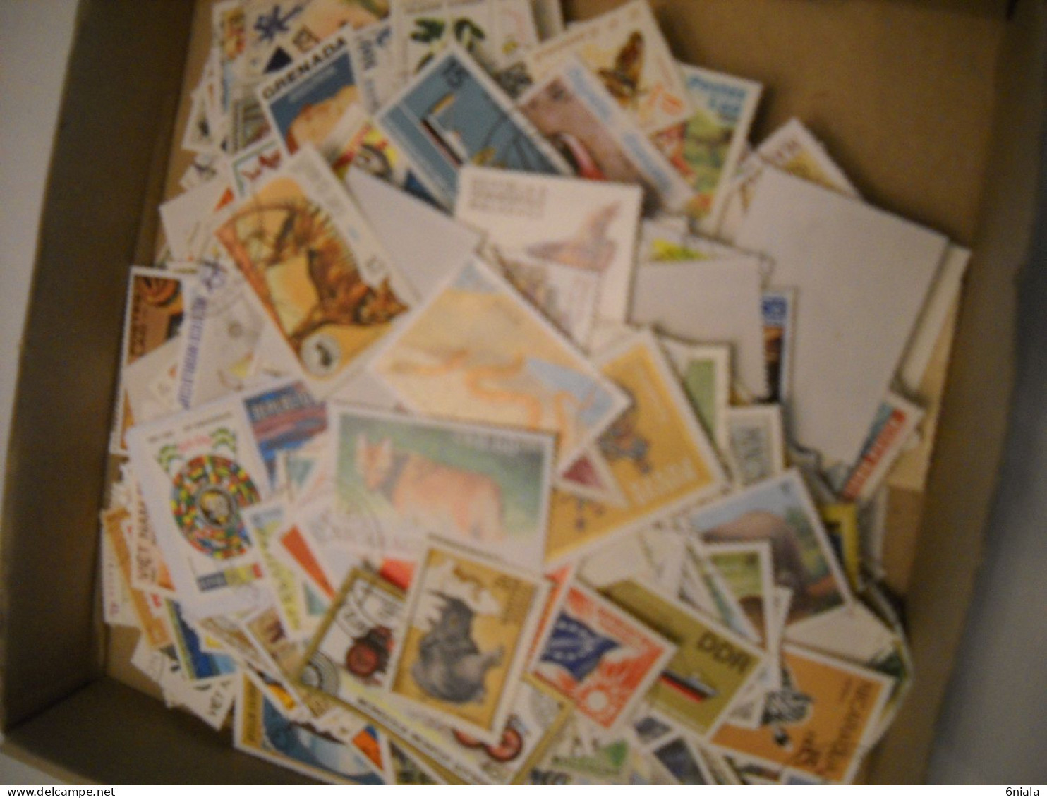 TIMBRES THEMATIQUE DIVERS MONDE  170 G  Animaux, chats, chiens, reptiles papillons, voitures, ETC ..VOIR SCANS