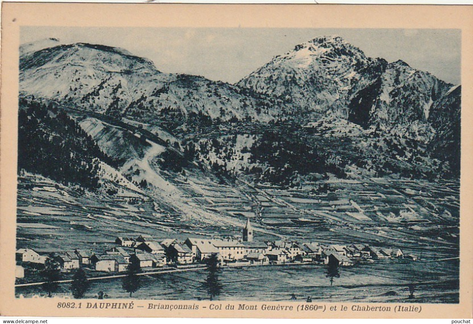 OP 8-(05) BRIANCONNAIS - COL DU MONT GENEVRE ET LE CHABERTON - 2 SCANS - Briancon