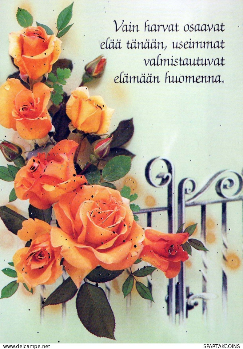 FIORI Vintage Cartolina CPSM #PBZ156.A - Flowers